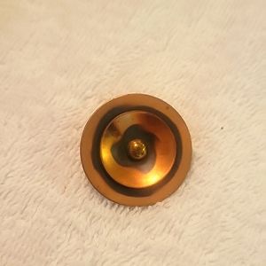 Copper brooch